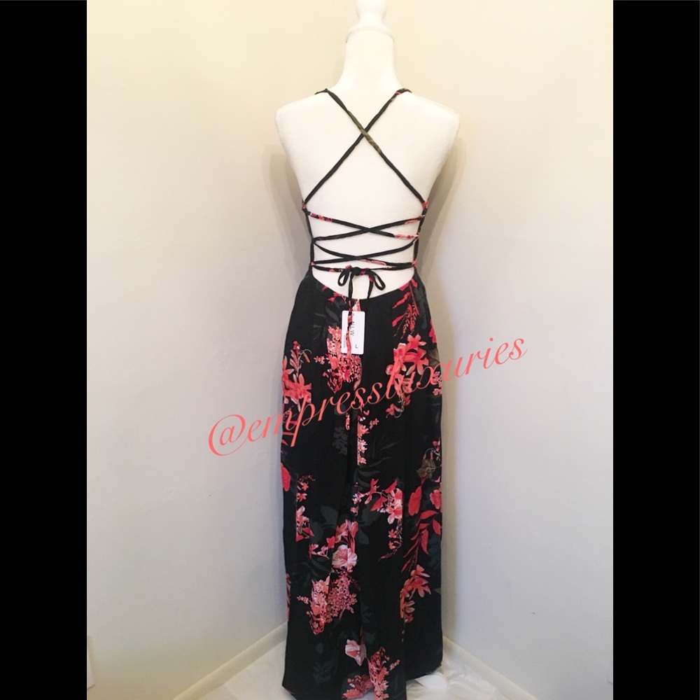 Last1-Small Floral Maxi Dress✨ - Picture 4 of 6